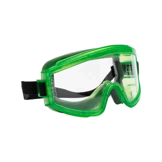 Фото товара Очки 3Н11 Панорама закрытые прозрачные, непрямая вентиляция, арт. 24111 вид спереди