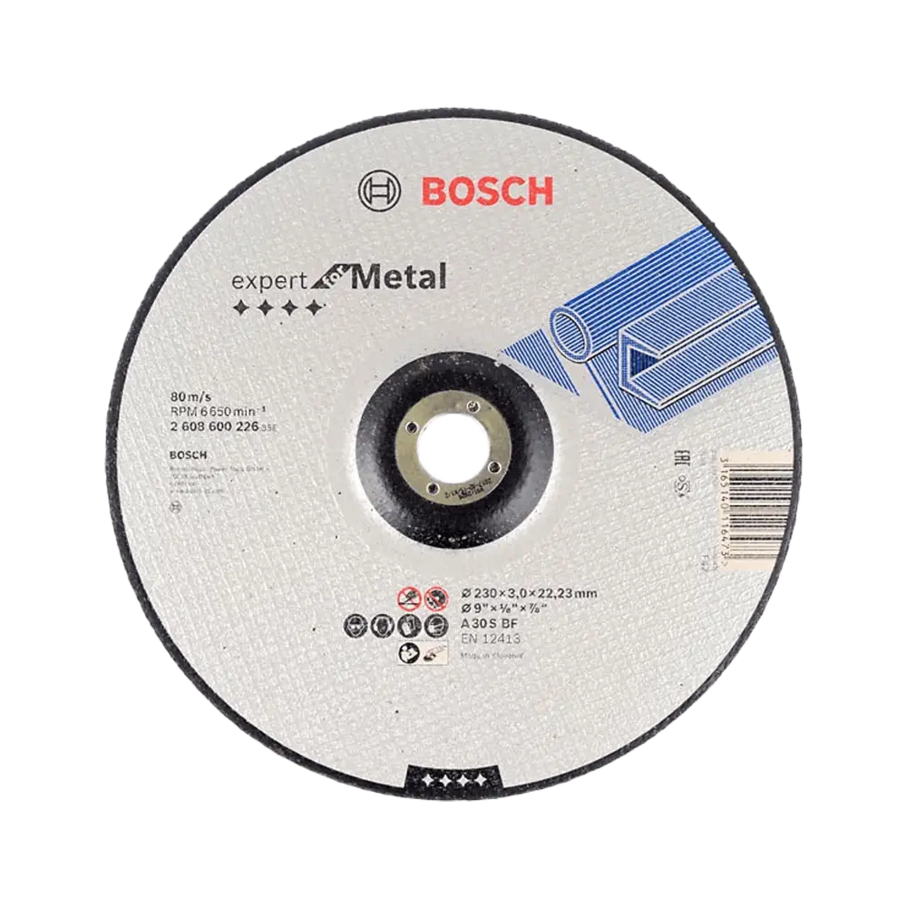Круг отрезной по металлу 230 х 3,0 х 22 мм Bosch 2 608 603 168 Expert for Metal прямой