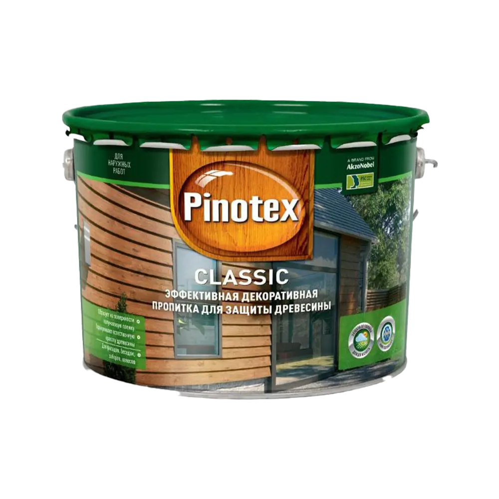 Антисептик Pinotex-пинотекс сlassic орегон 9л
