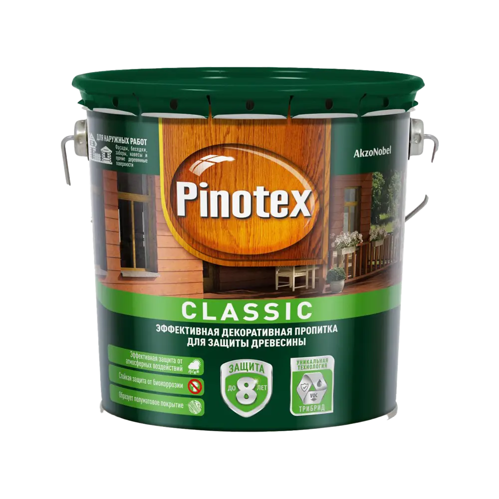 Антисептик Pinotex-пинотекс сlassic орех 2,7л