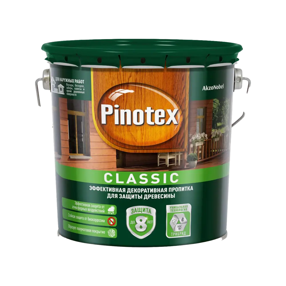 Антисептик Pinotex-пинотекс сlassic тик 2,7л