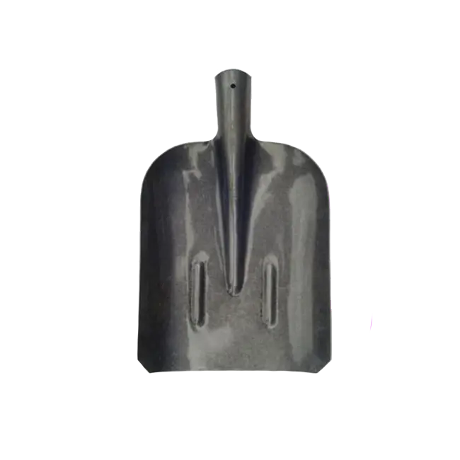 Фото товара Лопата совковая без черенка, рельсовая сталь вид спереди