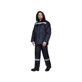 Фото товара Костюм рабочий Спец утеплённый, куртка+полукомбинезон вид спереди