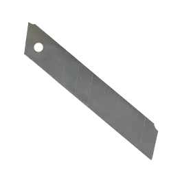 Фото товара Лезвия для ножа технического 18 мм 10 шт/уп, Biber вид спереди