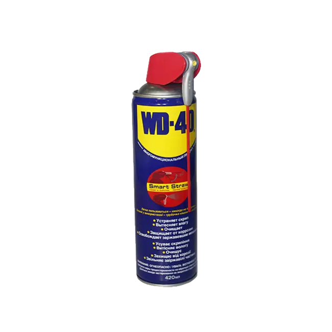 Фото товара Ключ-смазка жидкий WD-40 400 мл вид спереди